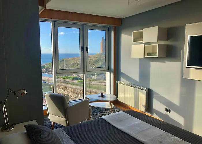 Parking, Vistas Al Mar Y Tres Apartament *