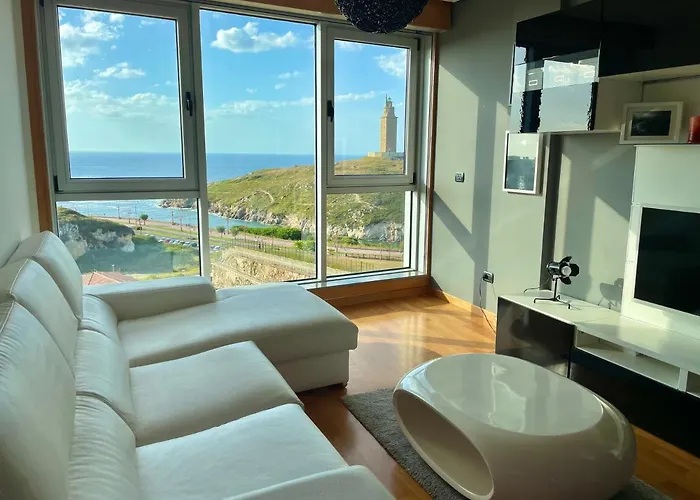 Parking, Vistas Al Mar Y Tres A Coruna