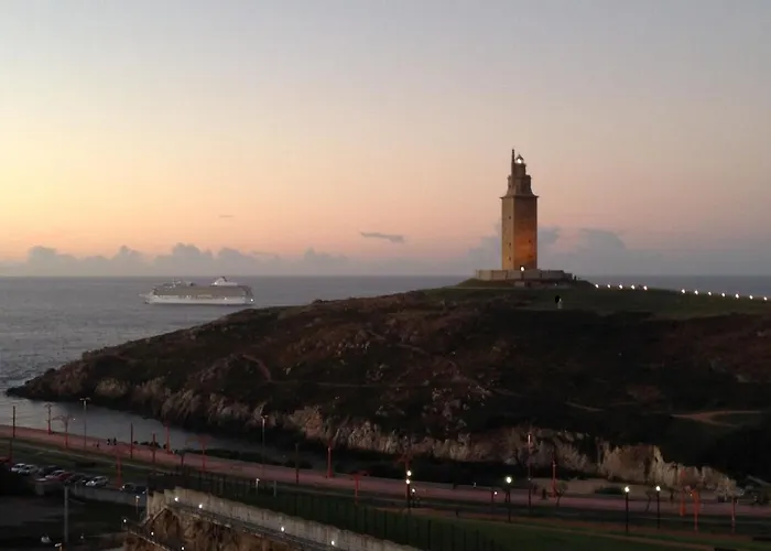 Parking, Vistas Al Mar Y Tres * A Coruna